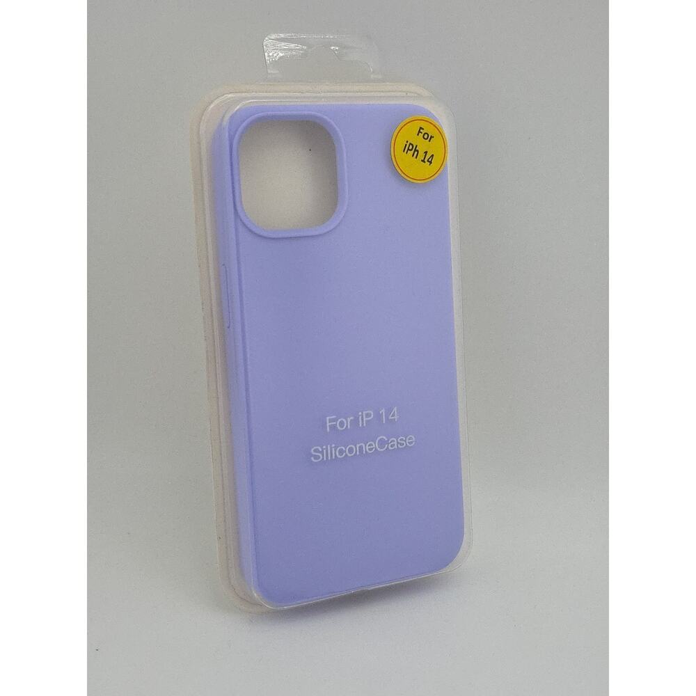 ip 14 Silicone Case Light Purple